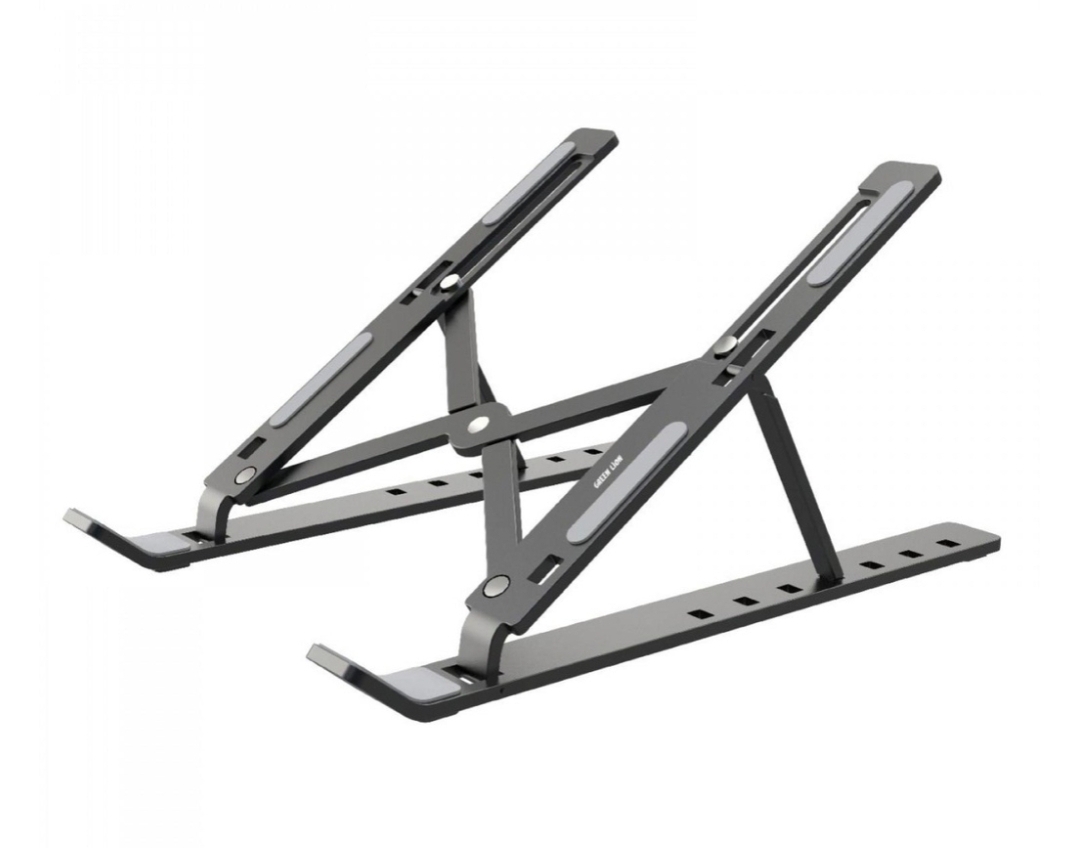 Green Lion X-Foldable Laptop Stand made of aluminum alloy