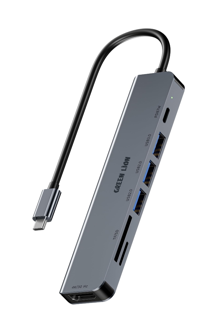 Green Lion 7-in-1 USB-C Hub